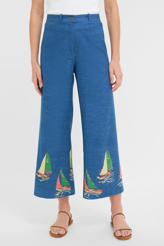 Newport Regatta Chambray Long Florence Pants