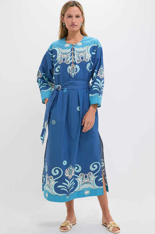 Blue Tiles Inae Dress