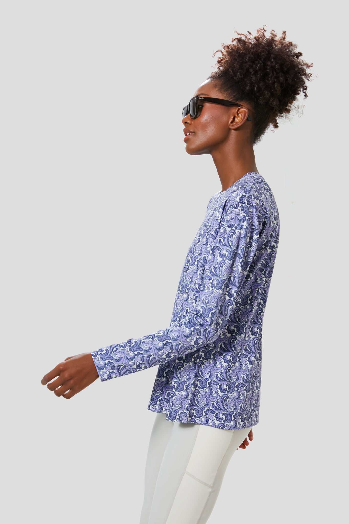 Lilac Vine Long Sleeve Ryan Boyfriend Tee