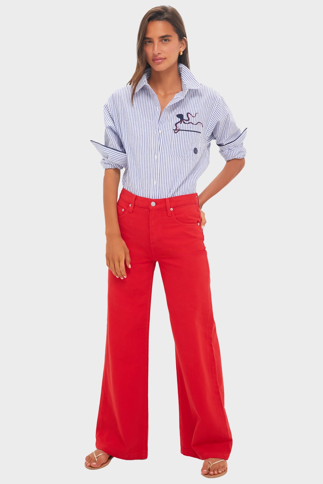 Samba Jadyn Low Slung Palazzo Jeans