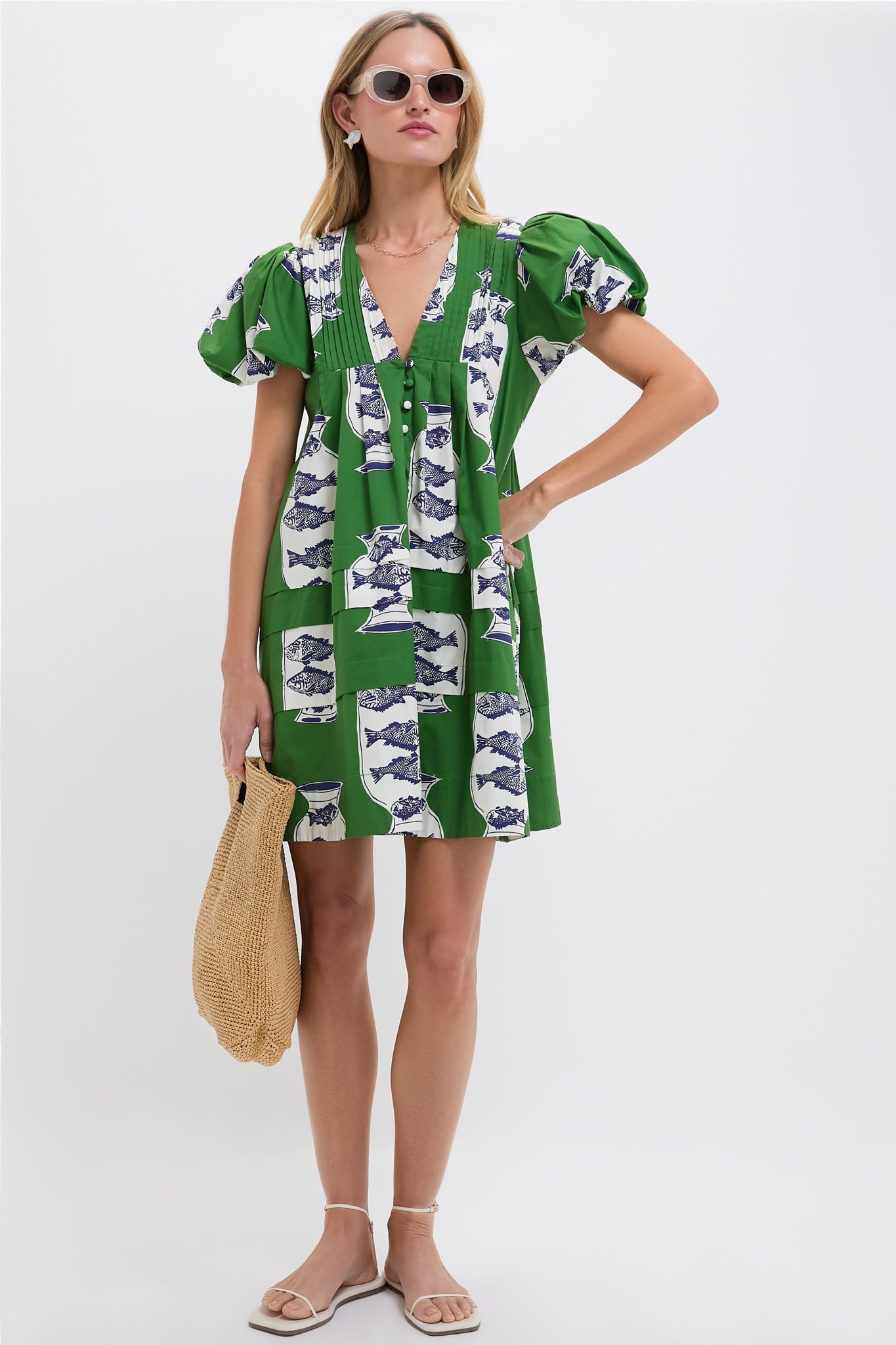 Herring Green Wilkes Dress