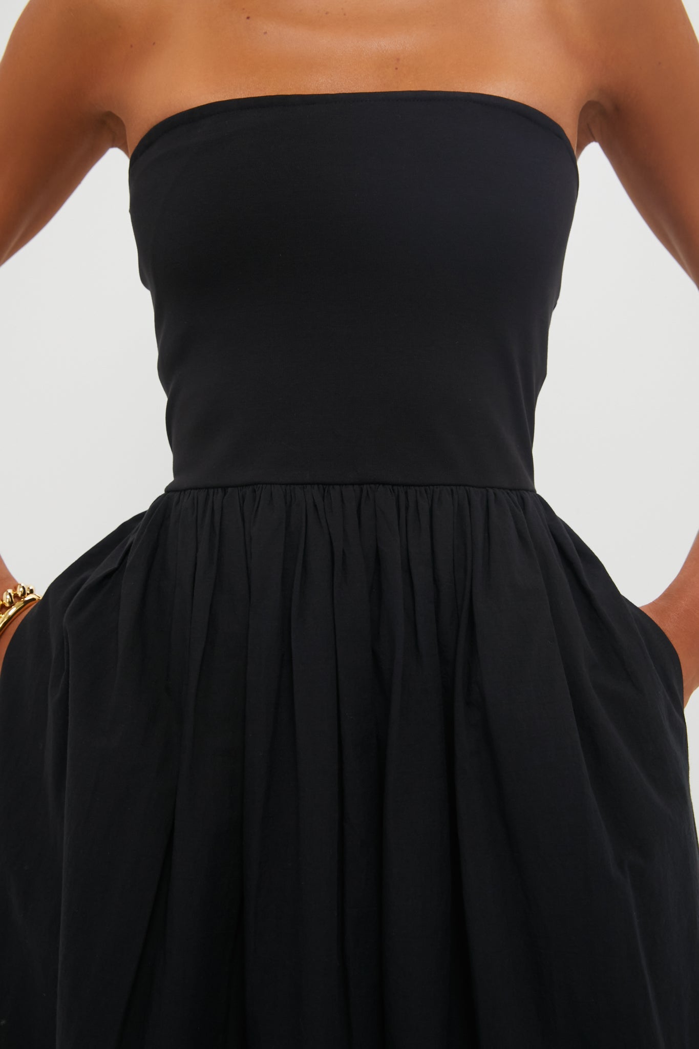Black Harper Midi Dress