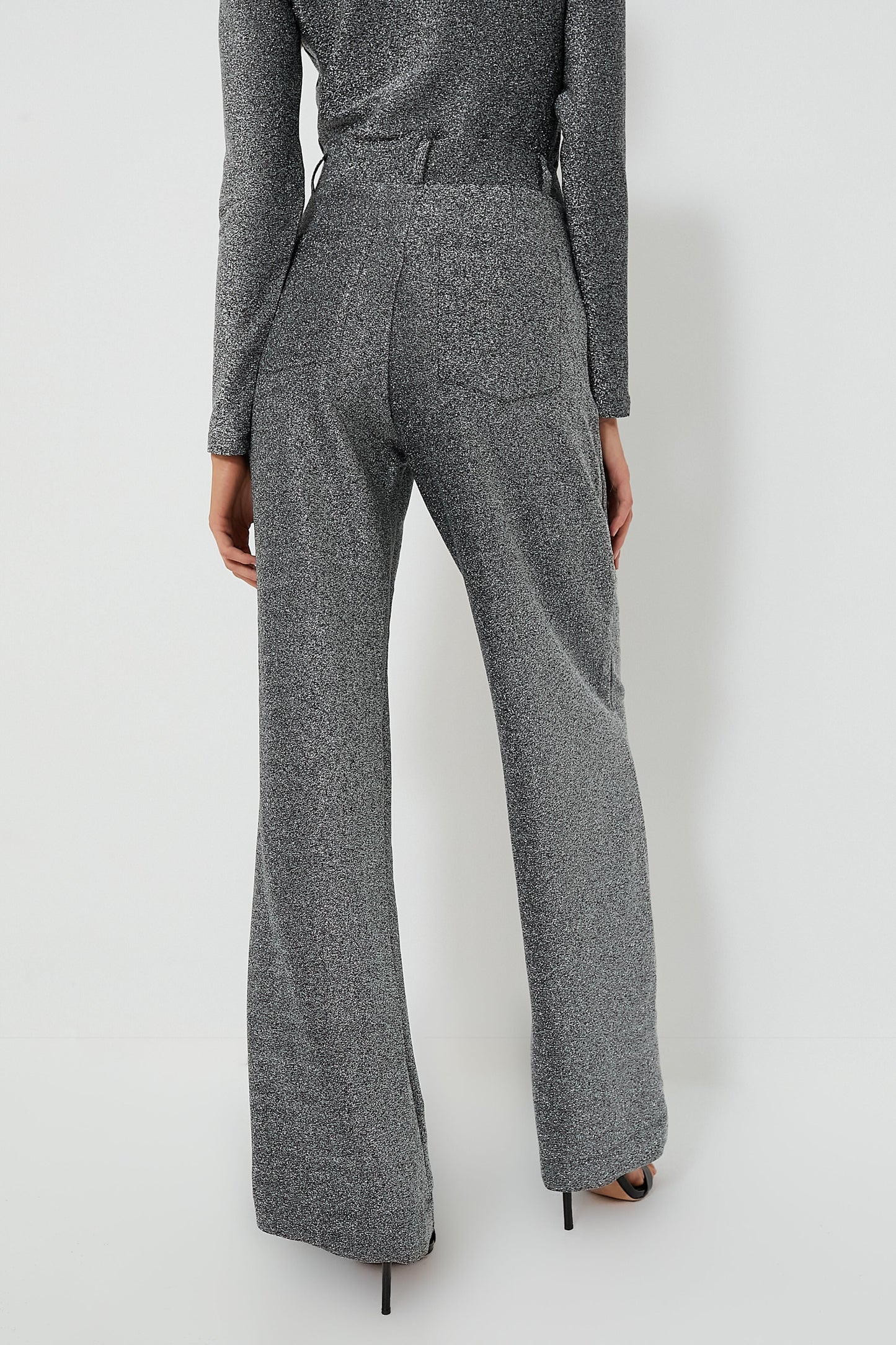 Shimmer Gray Jya Pant