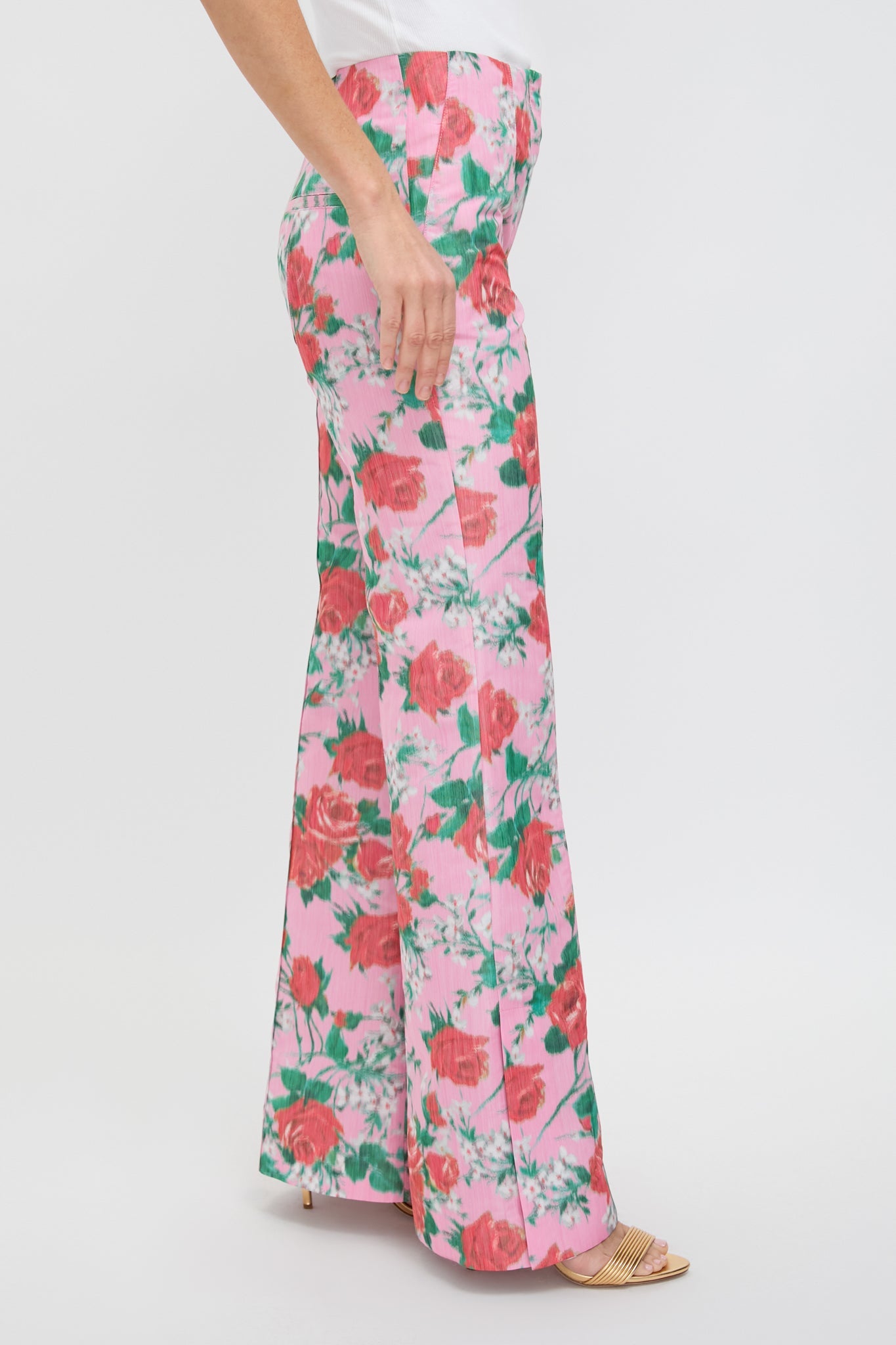 Rose Morgan Taffeta Trousers