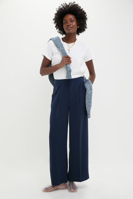 Navy Penelope Pants
