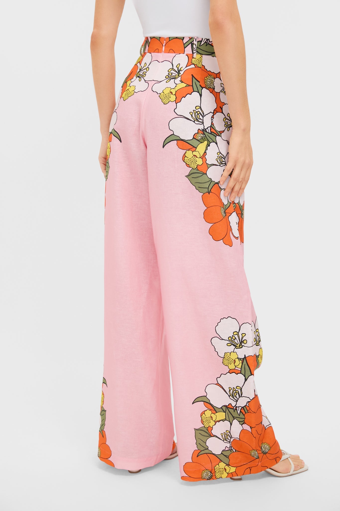 Omnishiro Melia Linen Trousers