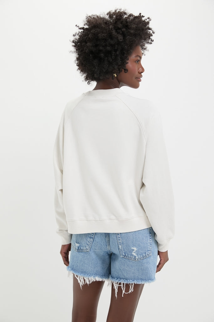 Nevis American Flag Long Sleeve Sweatshirt