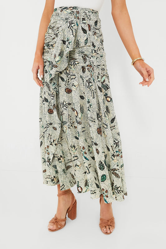 Botanical Mist Georgina Skirt