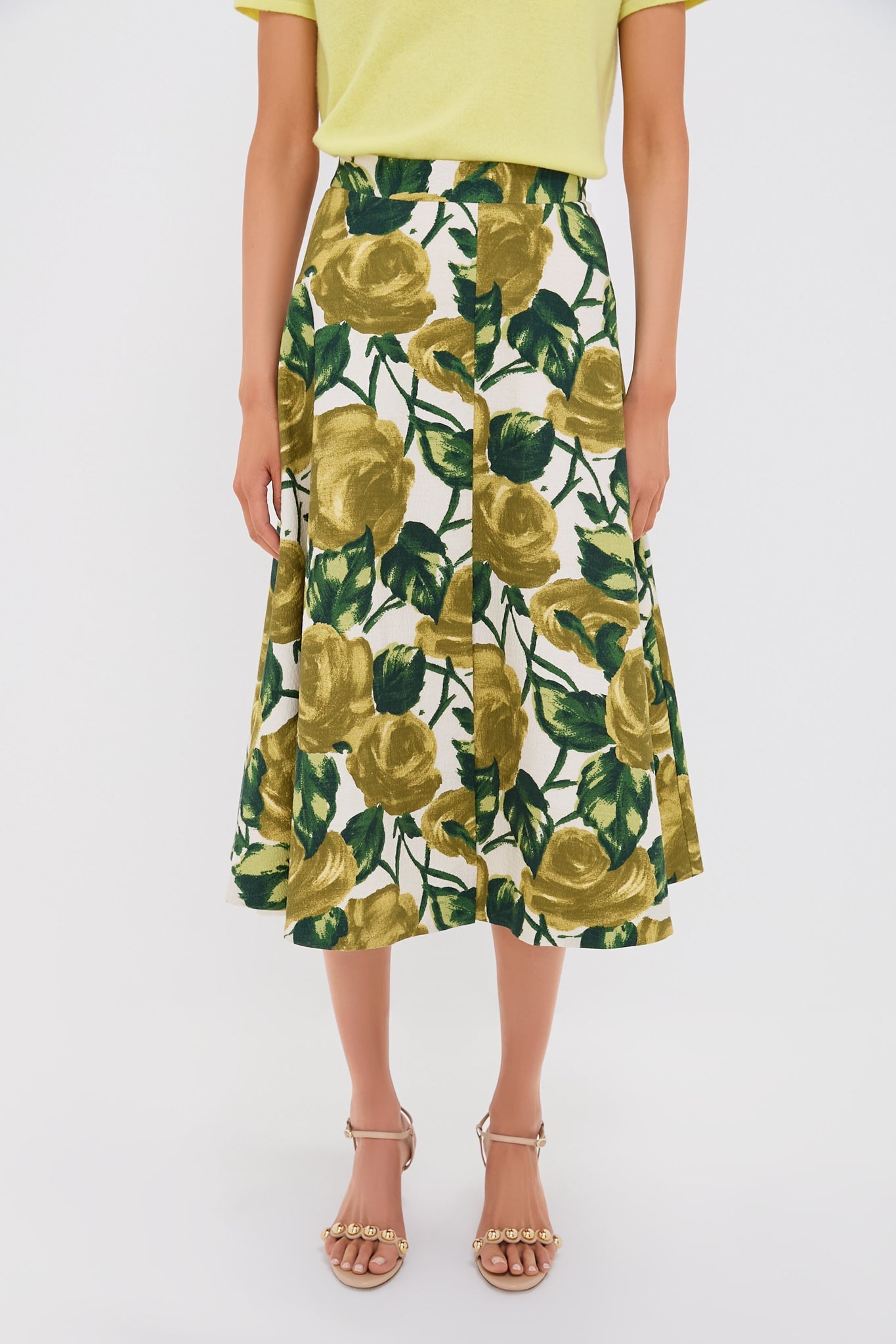 Giverny Gardens Andrea Circle Skirt