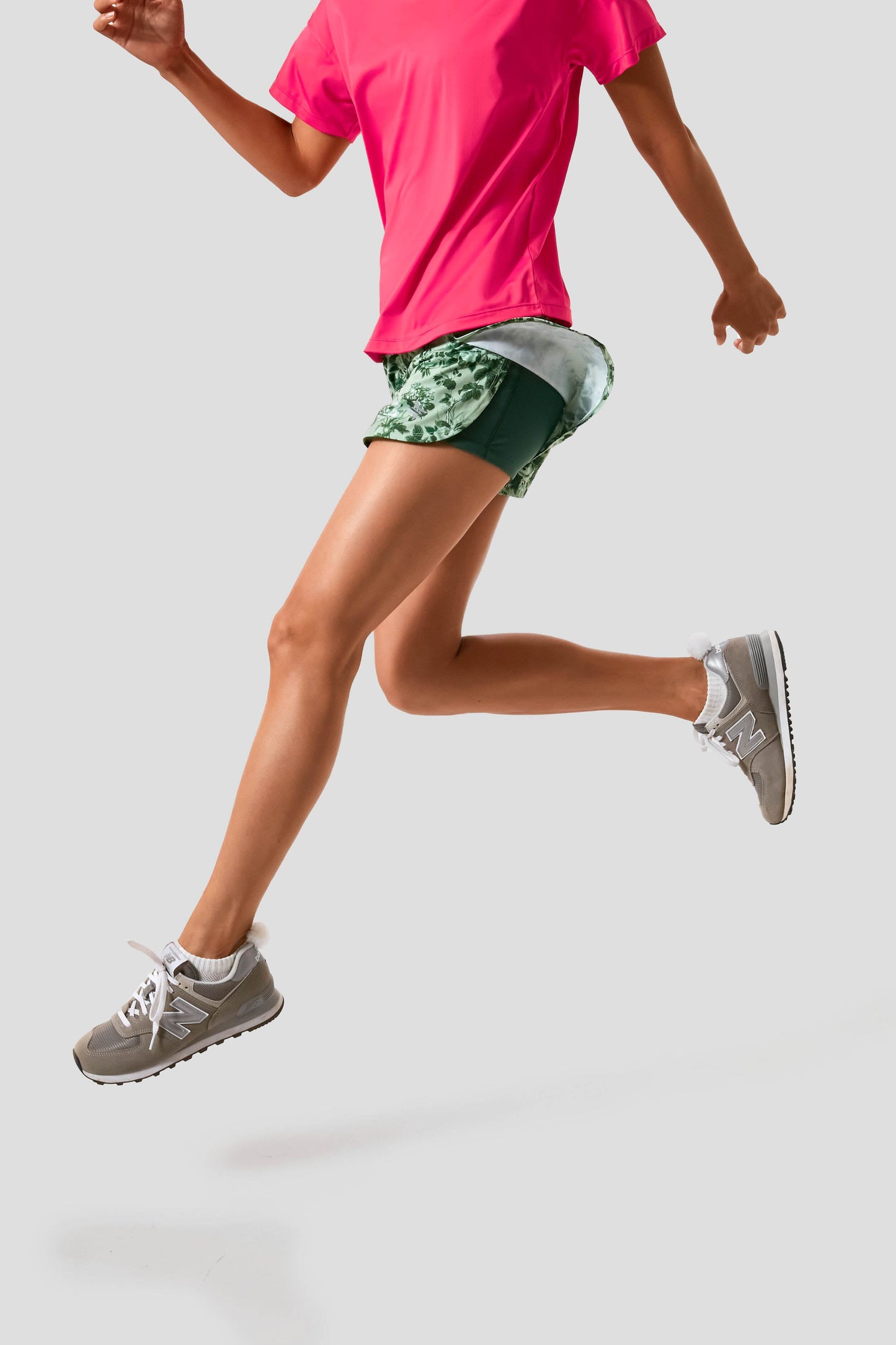 Green Bouquet Jane Tennis Short
