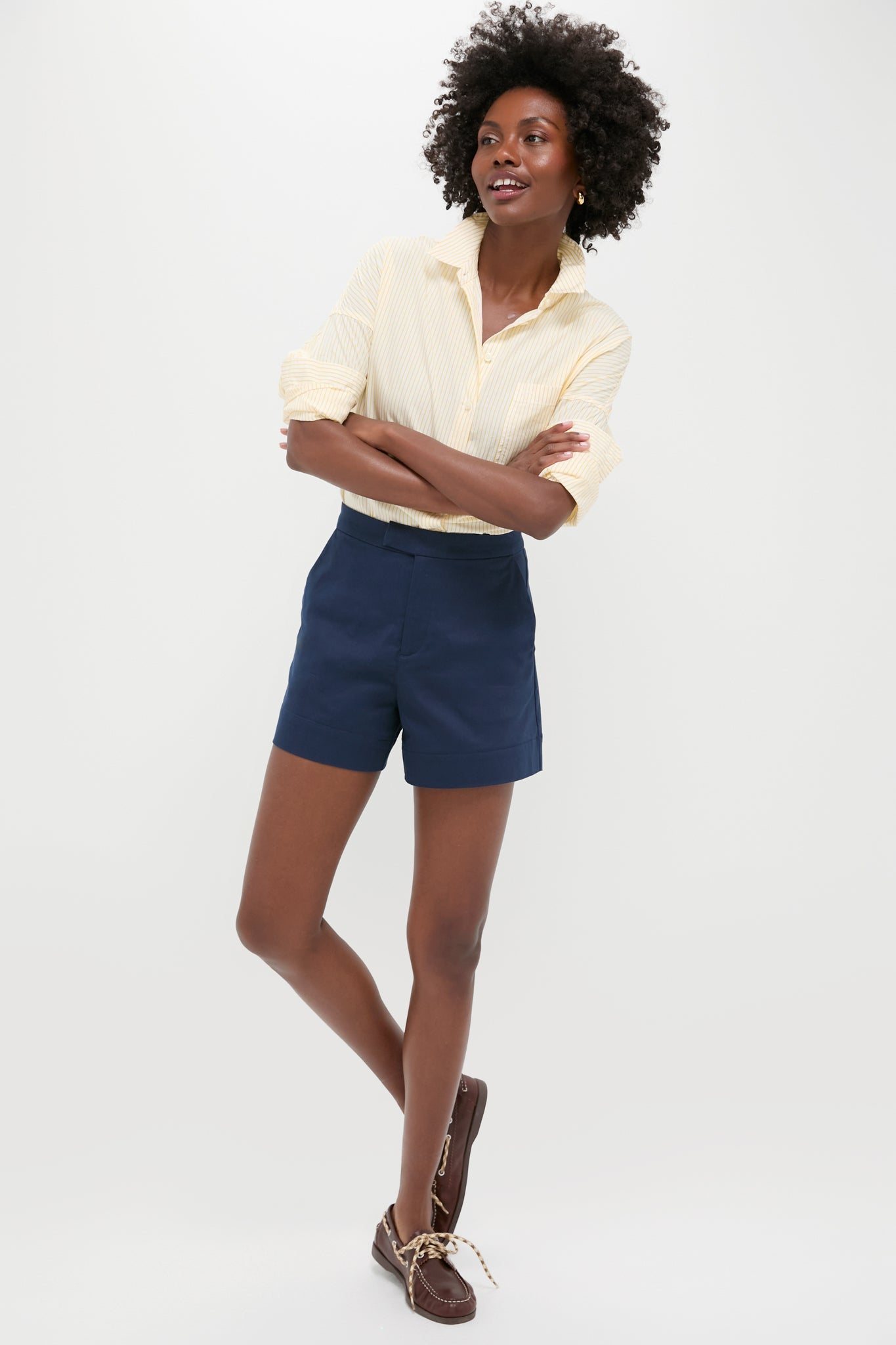 Navy Ruth Shorts