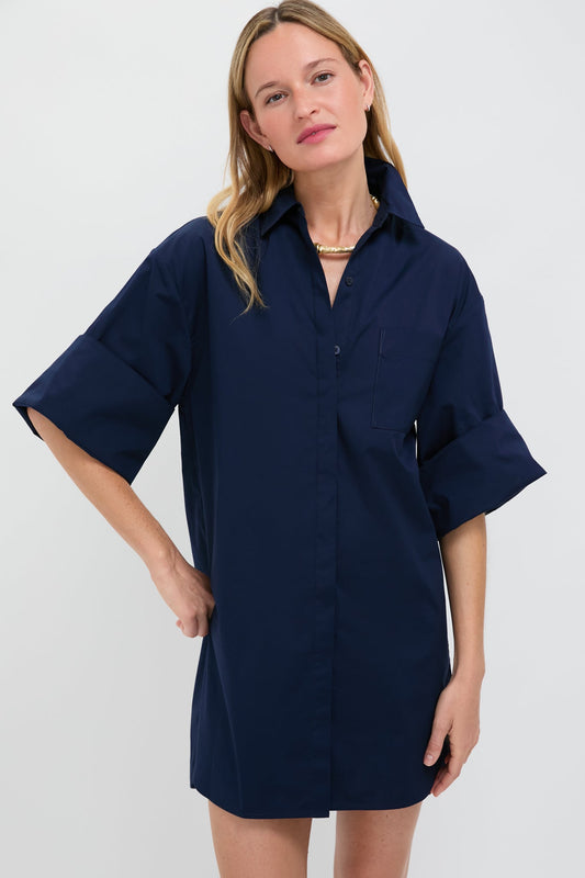 Navy Nico Dress